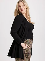 Open Front Layering Top