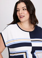 Geometric Print Top