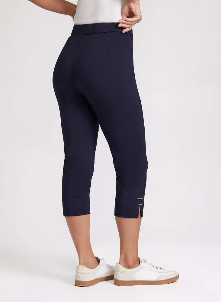 High-Rise Bengaline Capris