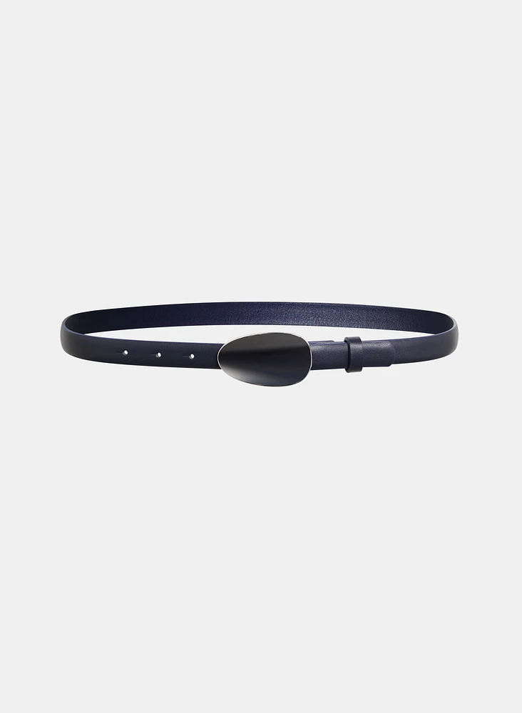 Elongated Buckle Belt