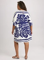 Abstract Print Dress
