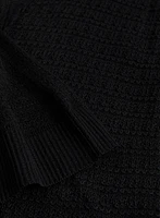 Pointelle Knit Bolero