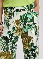 Olivia Leaf Print Pants