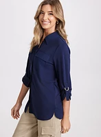 Button Jersey Shirt