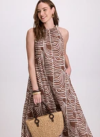Halter Neck Maxi Dress
