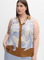 Melanie Lyne - Floral Sleeveless Blouse