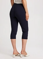 Pull-On Bengaline Capris
