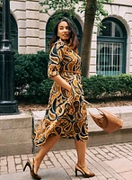 Paisley Shirt Dress