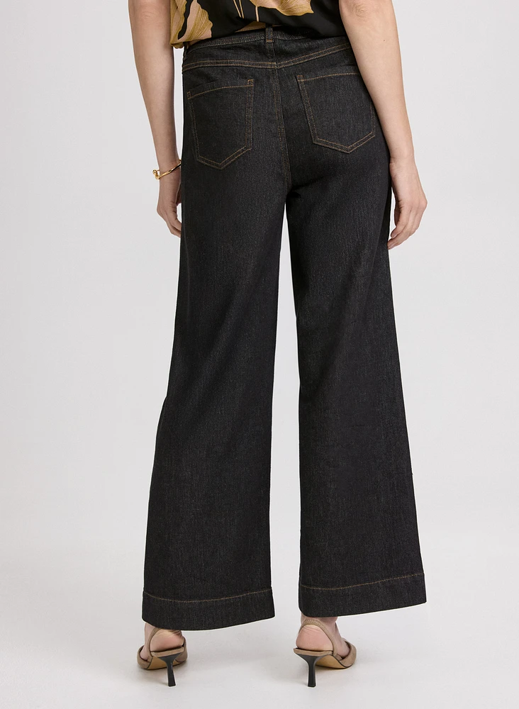 Wide-Leg Jeans