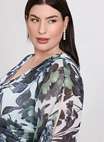 Floral Chiffon Dress