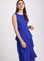 Tiered Dot Dress