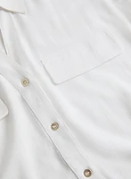 Tie Detail Button Down Blouse