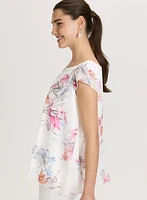 Floral Chiffon Blouse