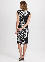 Graphic Floral Dress
