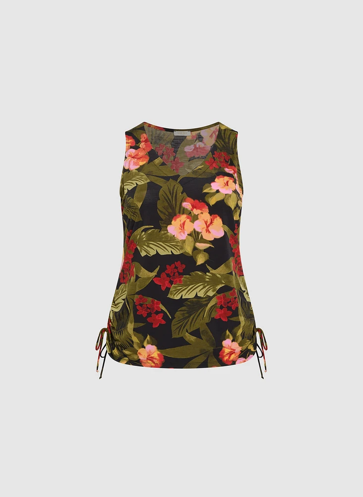 Palm Print Top