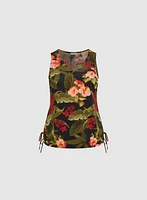 Palm Print Top