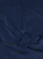 Asymmetric High-Low Hem Blouse