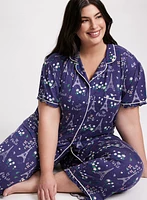 Eiffel Tower Print Pyjama Set