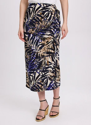 Tropical Wrap Skirt