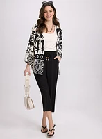 Straight-Leg Drawstring Capris