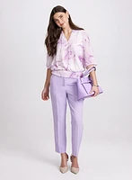Marble Print Blouse