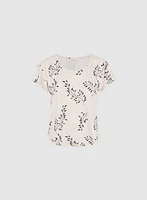 Leaf Print Top