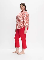 Melanie Lyne - Embroidered Straight-Leg Jeans
