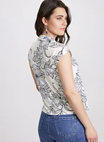 Floral Print Top