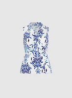 Baroque Print Top