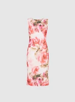 Floral Print Dress & Jacket Set