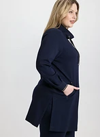 Funnel Neck Top
