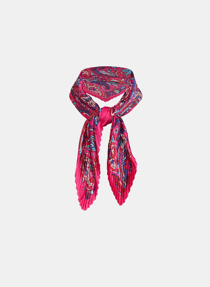 Foulard à motif paisley