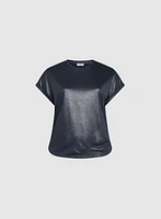 Metallic Effect T-Shirt