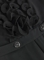 Organza Ruffle Detail Jumpsuit