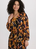 Floral Chiffon Dress