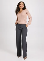 Embellished Sweater & City Fit Pants