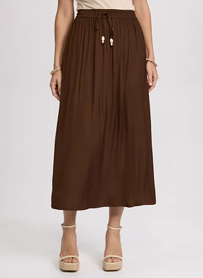 Satin Maxi Skirt