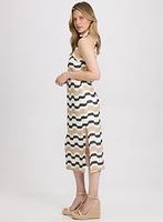 Striped Crochet Dress