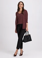 Check Layered Illusion Top