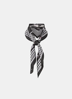 Foulard à motif mixte