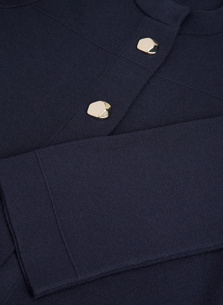 Short Knit Cardigan