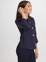 Short Knit Cardigan