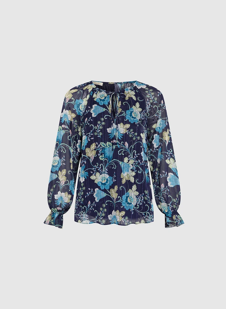 Floral Print Blouse