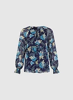 Floral Print Blouse