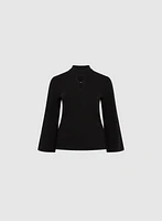 Cutout Ribbed Sweater