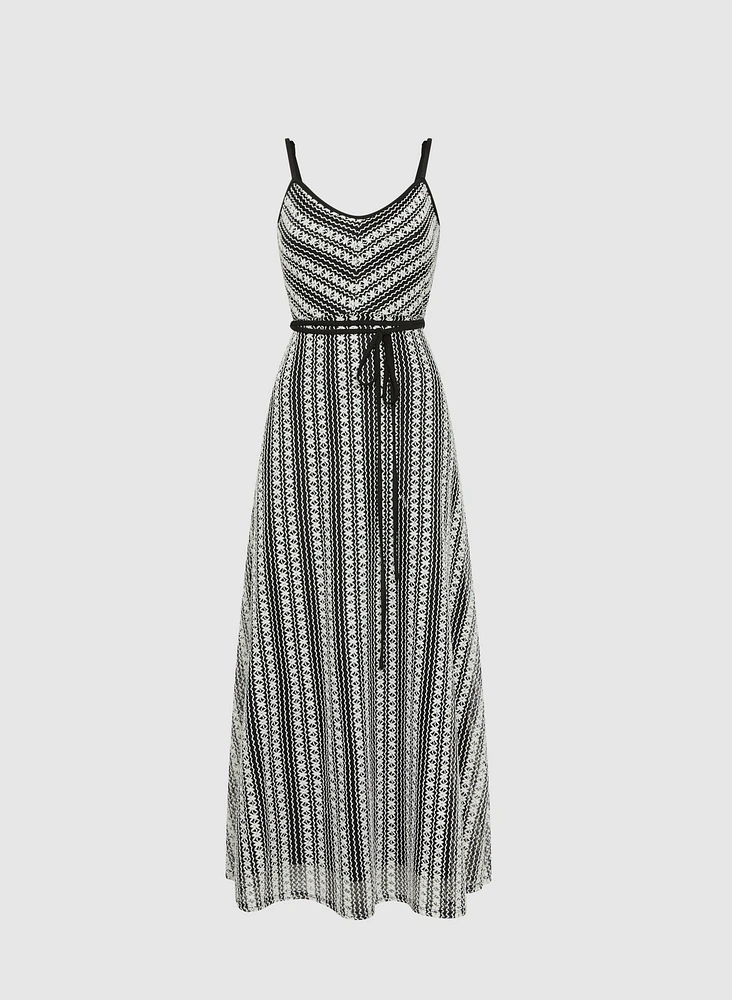 Crochet Detail Dress