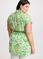 Paisley Tie Detail Blouse