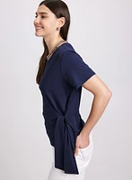Side Tie T-Shirt
