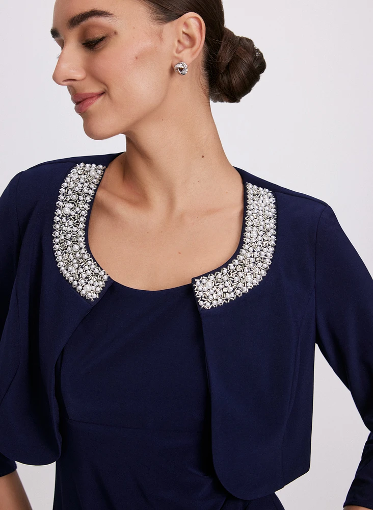 Jersey Bolero & Dress Set