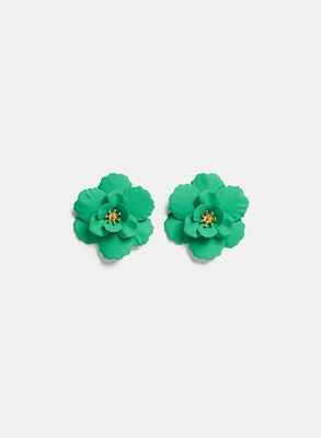 Boucles d'oreilles en fleurs